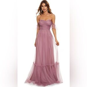 Formal tulle dress